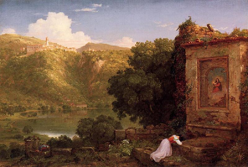 Thomas Cole II Penseroso oil painting picture